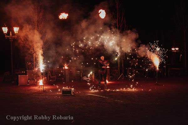 Robaria-Show - Hochzeitsfeuershow mieten